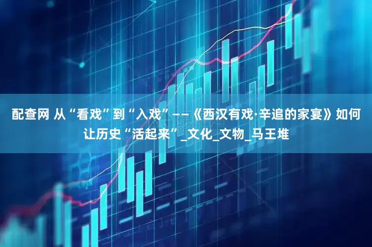 配查网 从“看戏”到“入戏”——《西汉有戏·辛追的家宴》如何让历史“活起来”_文化_文物_马王堆